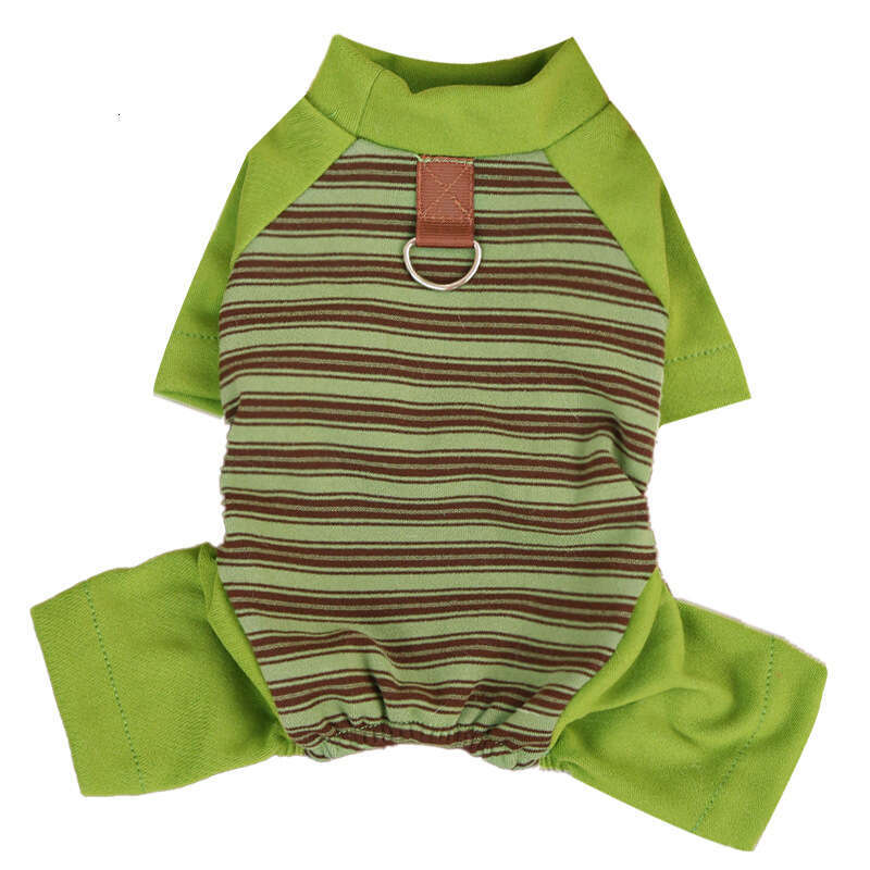 Famous brand Four legged striped dog clothes new pet apparel for cats and dogs French Bulldog Teddy cross border Bichon Frise pupakaIK