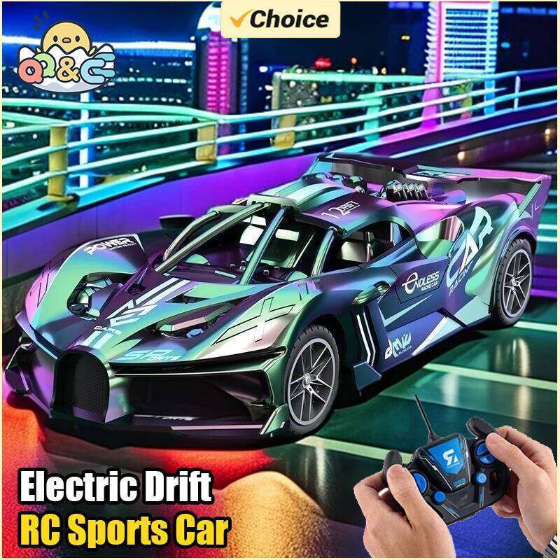 4WD RC Sports High Speed Remote Control Mini Scale Model Vehicle Electric Drift Racing Car Toys for Boys Kids Back to School C260306
