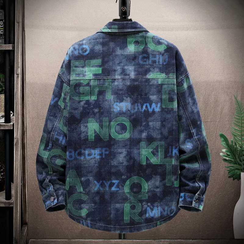 2026 autumn Mens thick Denim shirtClassic Fashion Single breasted short jacket Men Windbreaker Casual Large Size High-Quality M260309