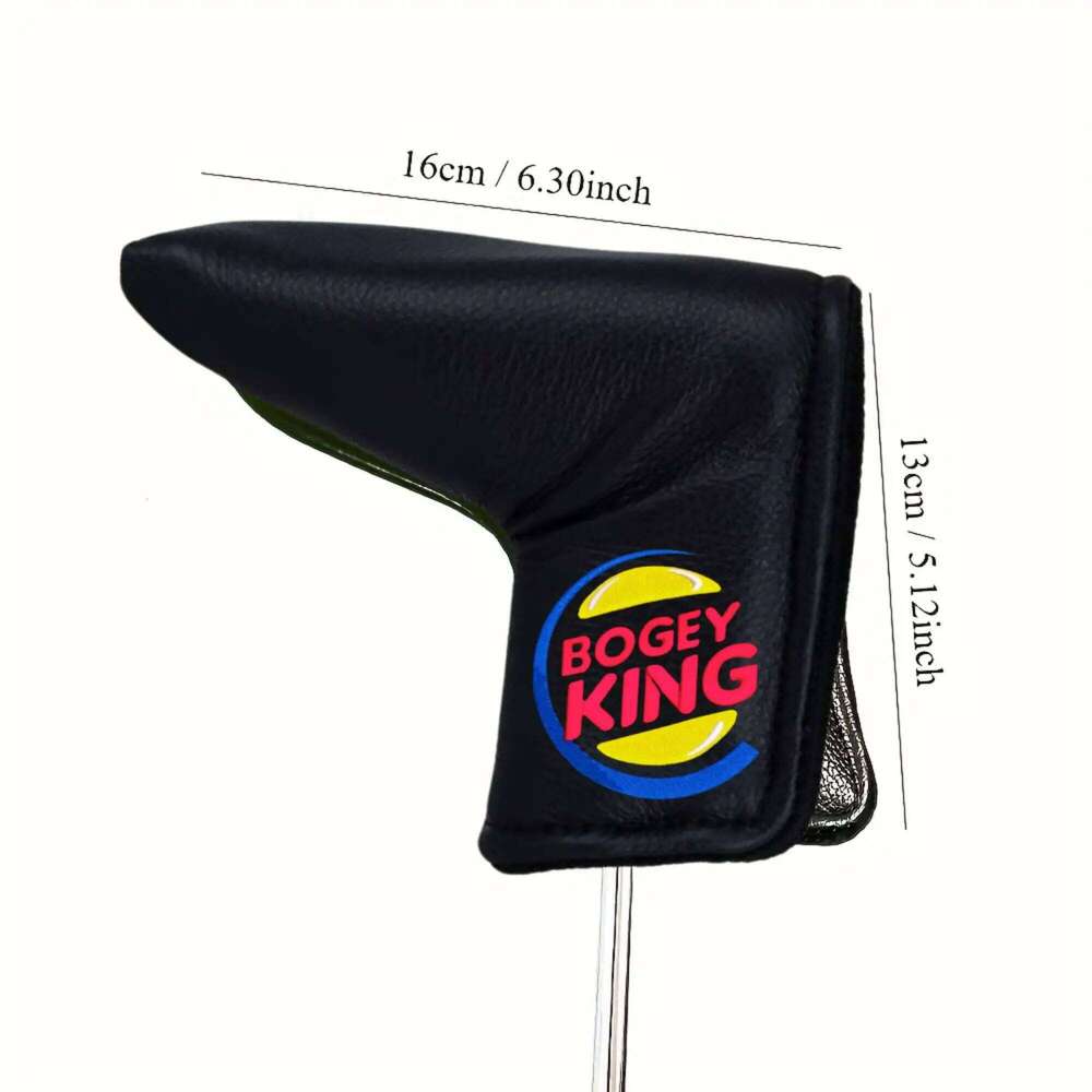 Bogey King Covers Mallet or Blade Headcover Cute Putter Head Cover for Men club cover 26Y0309