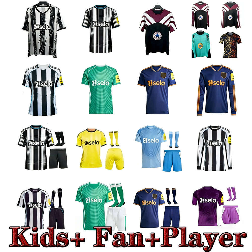 26 27 Woltemade Newcastled United soccer jerseys NUFC Elanga CARABAO 2026 2027 BARNES BRUNO G. Gordon MURPHY TONALI J.RAMSEY men kids kit Football Shirt 94 95
