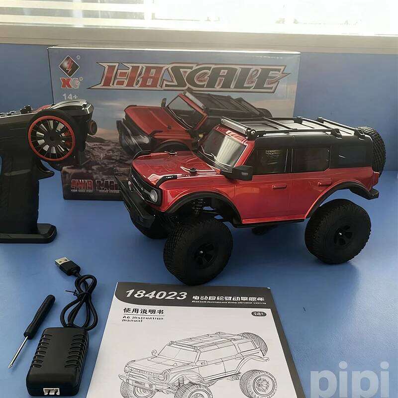 WLtoys 184023 1/18 Professional RC Off Road 4x4 Mechanical Gear Shifting Switch Between Low And High Speed Climbing Car Toy C260306