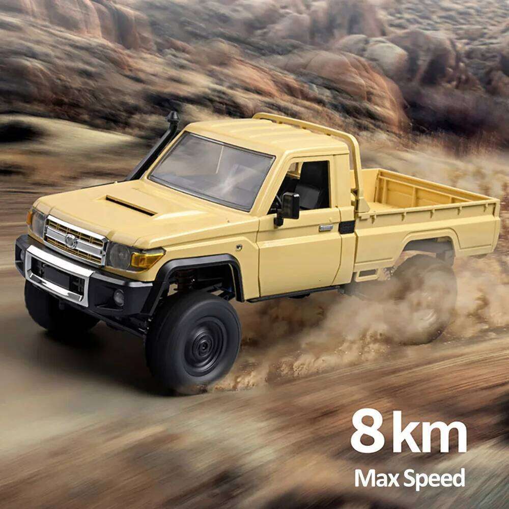 1:12 MN Model MN82 RC Car 2.4G RTR Version 4WD 280 Motor Proportional Off-Road Remote Control Crawler toys For Boys Gifts C260306