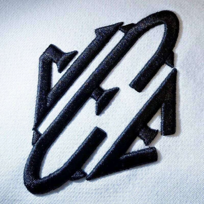 Y2K Retro Zipneck Sweatshirt JEE 3D Embroidery Quarterzip Pullover Hoodie American Trendy Classic Streetwear Men Clothing 26Y0309