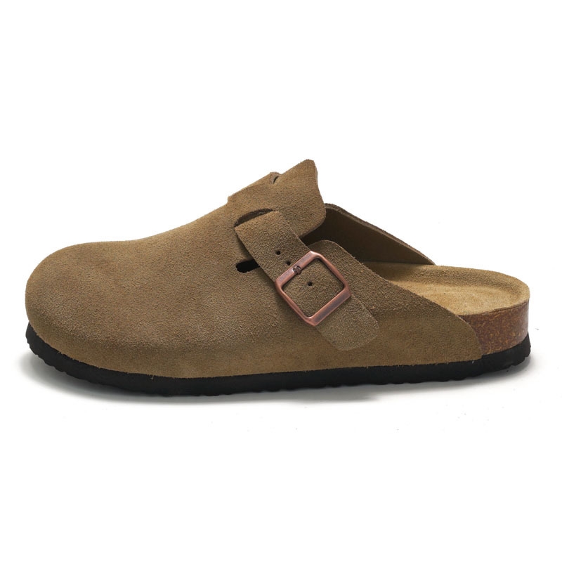ORFISOCK 2026 New Summer Classic Designer Flat Slippers Leather High Quality Breathable Outdoor Beach Shoes Sandals for Men and Women