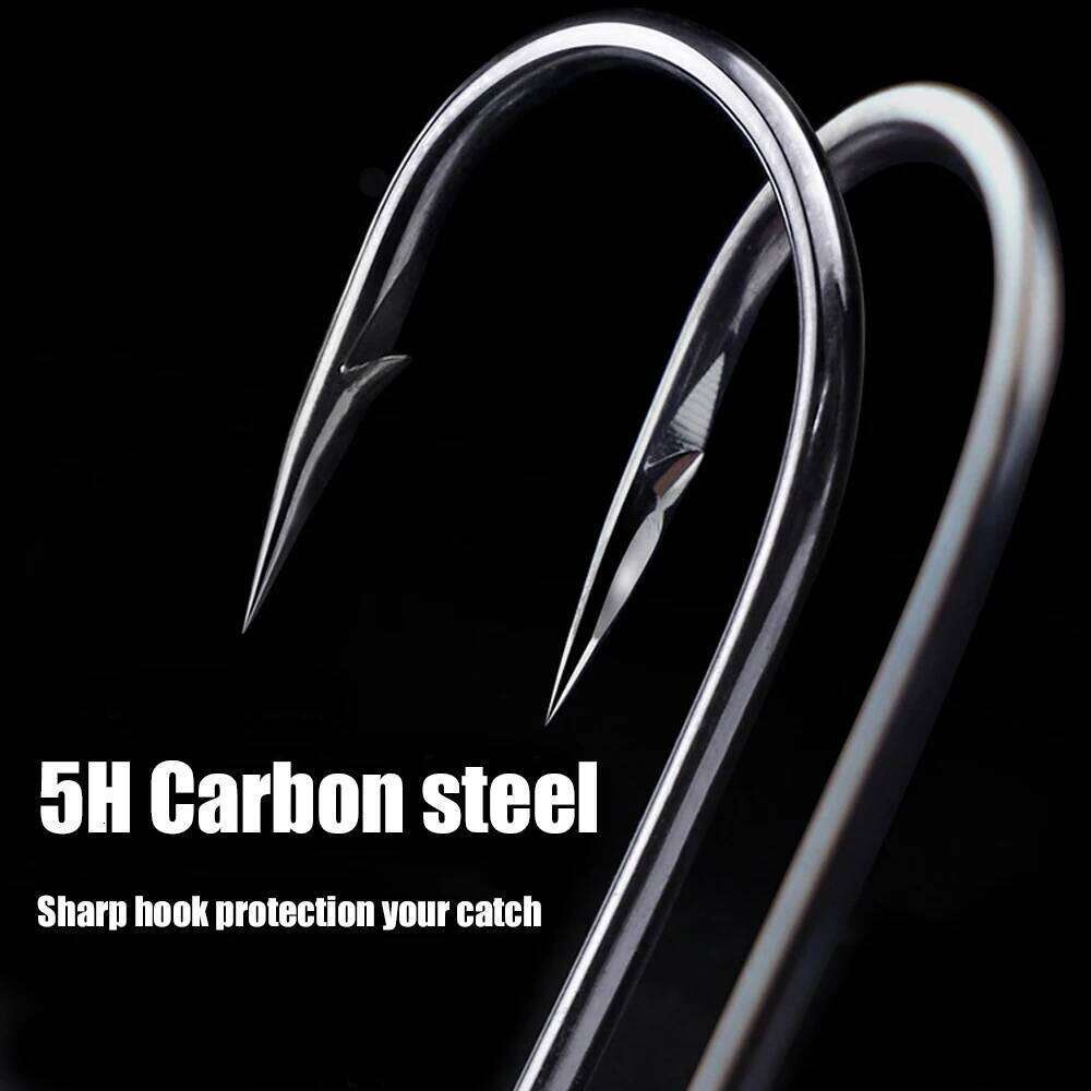 B&U Ned Rig Hooks Mushroom Head Fishhook For Soft Bait Worm Fishing S260305