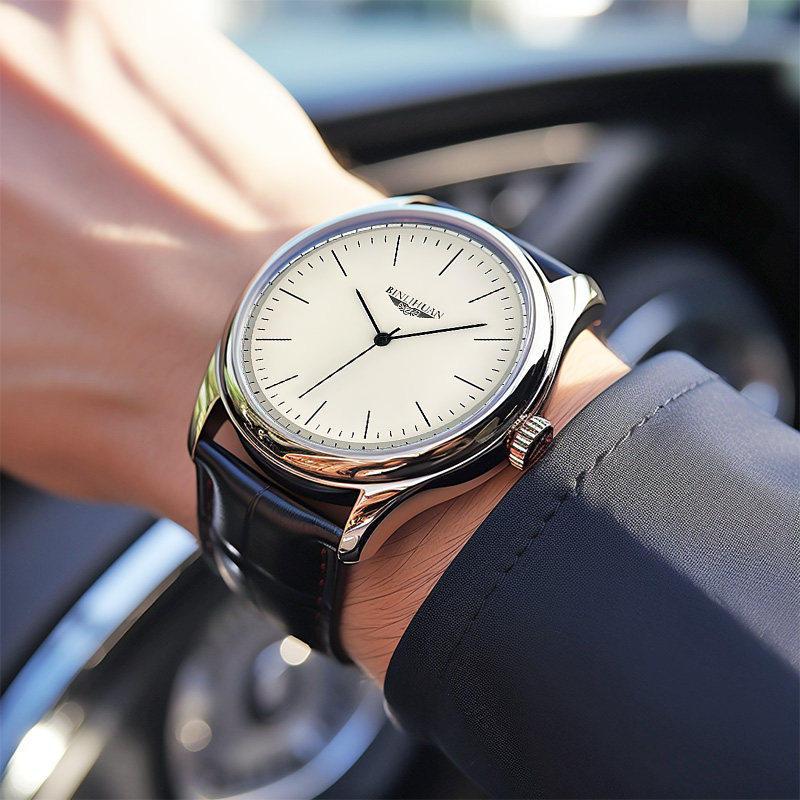 Wristwatches Luxury Quartz Movement Watch Men's Automatic Waterproof High-end Casual Simple Handsome Fashion Birthday