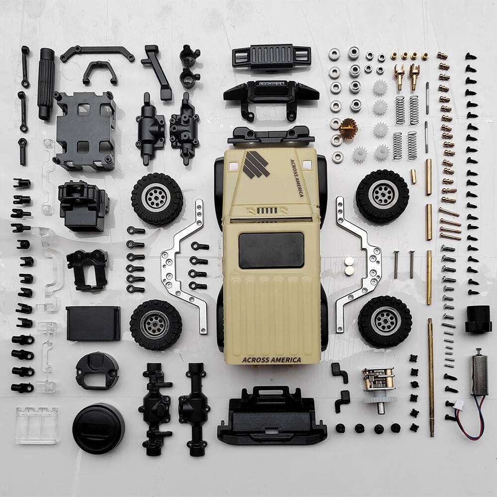 LDARC X43 1/43 MINI RC Electric Remote Control Model Car Desktop Crawler RTR 4WD Adult Children's Toys C260306