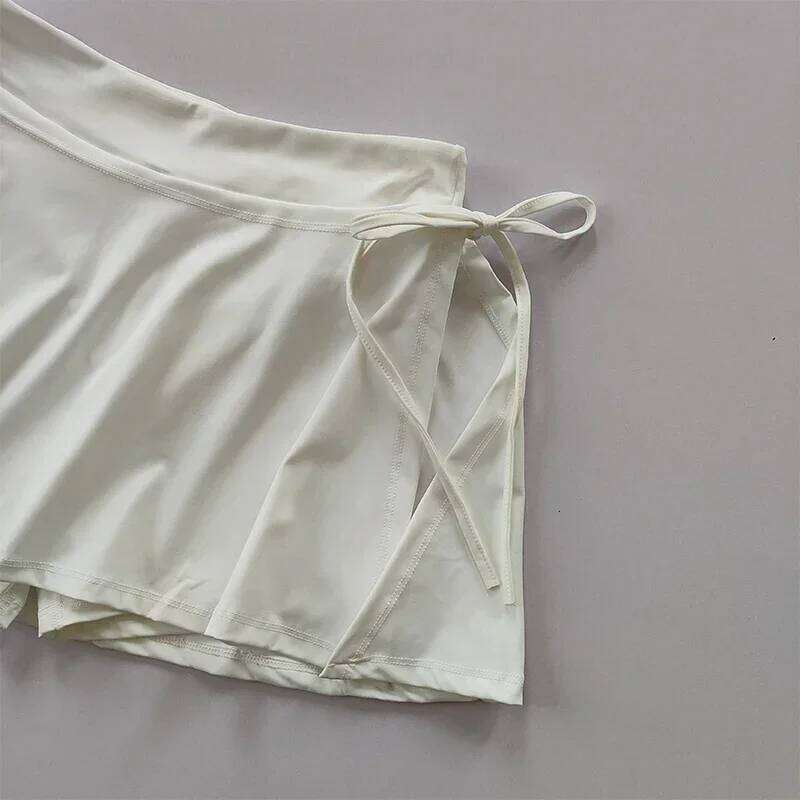 Tennis Sports WOMEN'S Summer Hip-covering Anti-glare Mask Skirt Running Training Quick-drying Leisure Fitness Short XJ260309