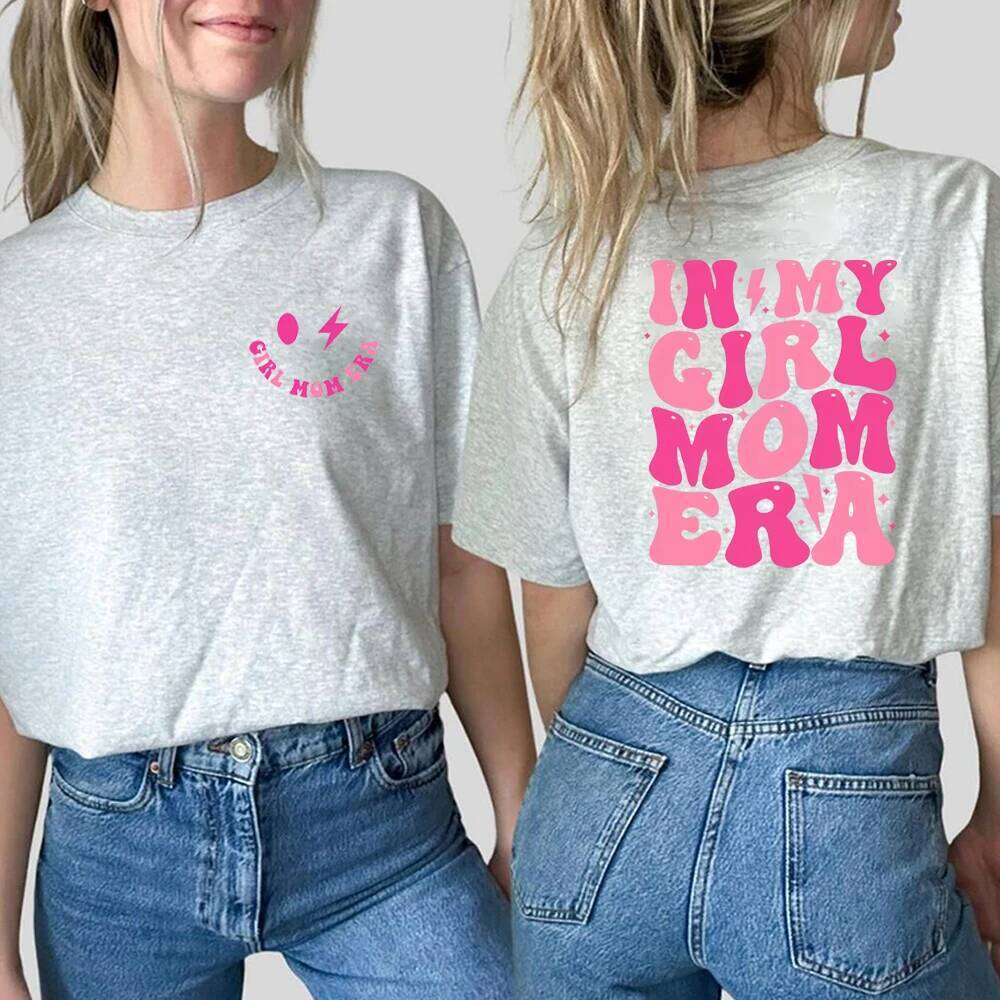 In My Era T-shirt Tshirt Girl Mama Club Shirt Expecting Mom Shirts Mother Day Gift Women Short Sleeves Top XJ260306