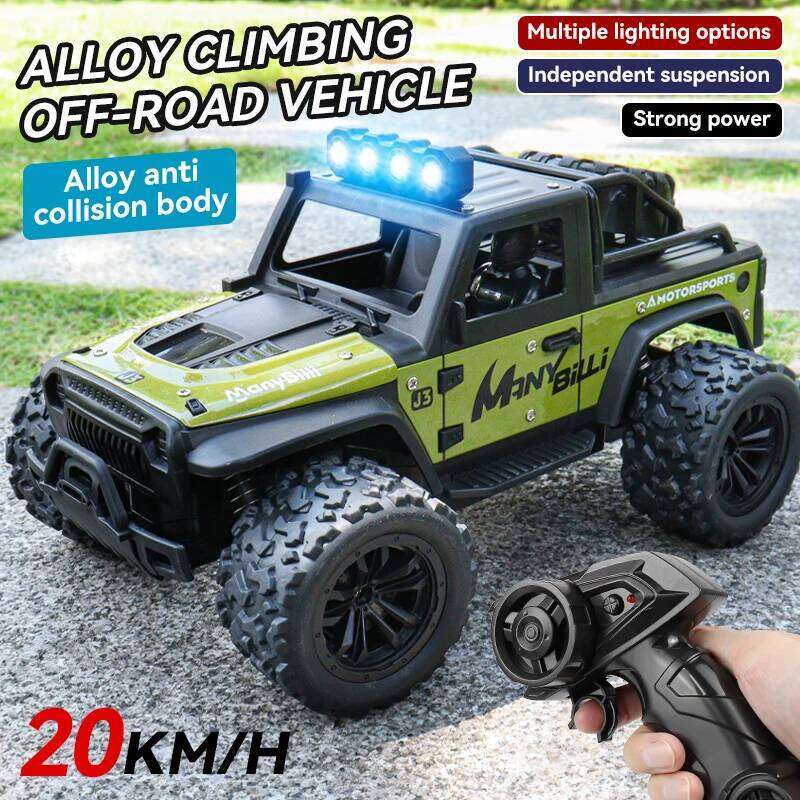 1:16 scale alloy off-road remote control four-wheel drive, high-speed climbing vehicle, independent shock absorber C260306