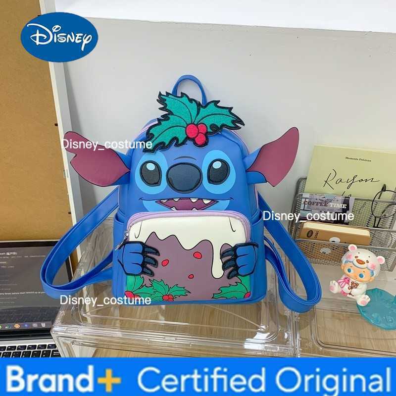 Disney Korean-style autumn-winter women's stylish double-shoulder bag - cute and unique, with large capacity, perfect for going out as a gift H26