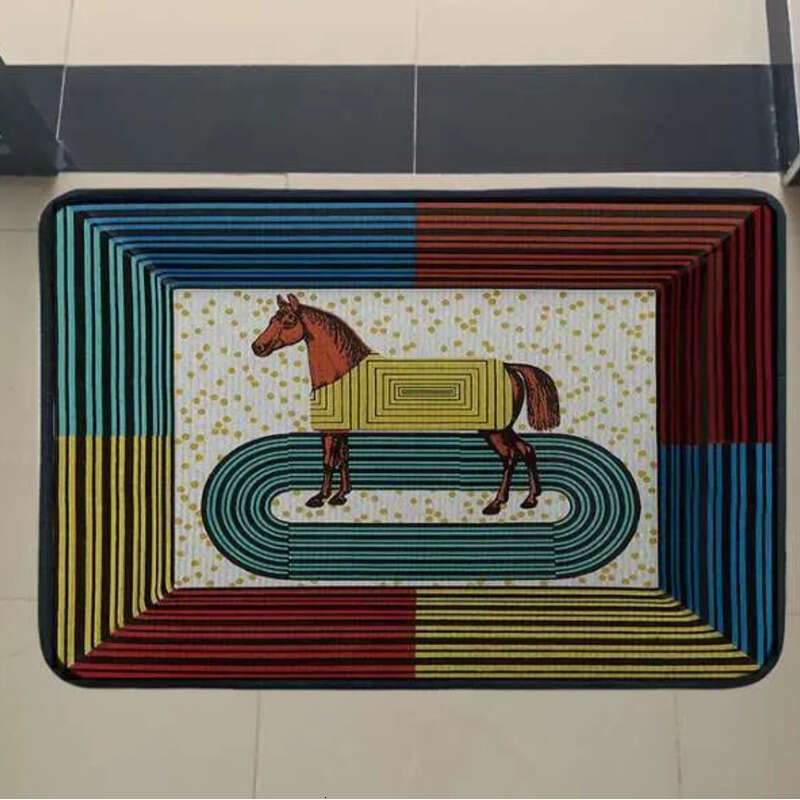 Jungle Horse Sofa Carpet Equator Doormat Living Room Bedroom Bedside Rug Floor Entrance Door Mat