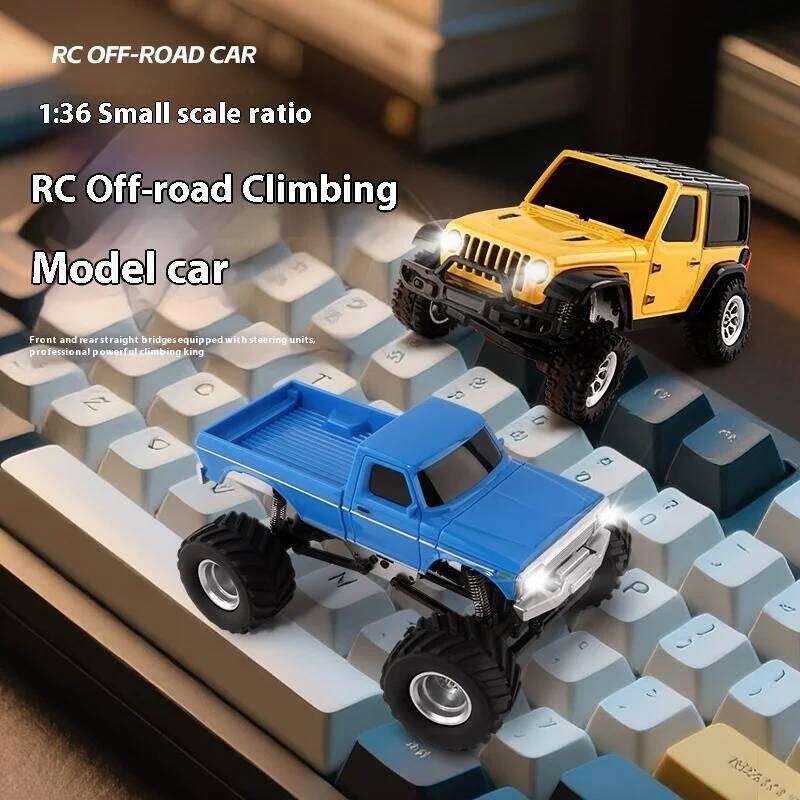 Jiabaile Mini Remote Controlled Car 3601 3602 1:36 Scale Rc Off-Road Vehicle 2.4ghz Rtr Electric Toy For Boys/Girls /Adults C260306