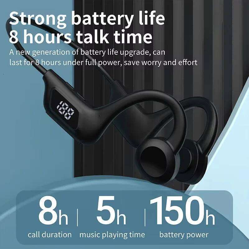 Wireless Earphone Bone Conduction Sport Swimming BT Compatible Headphone Hand-free With Mic For Running X7 Earbuds 26L0309