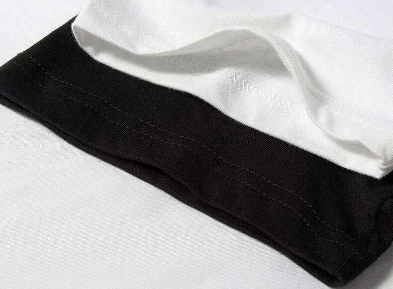 Summer Ins Trendy Brand Street Loose Crew Neck Top American Ruffian Handsome Heavy Cotton Short-sleeved T-shirt Men and Women XJ260306