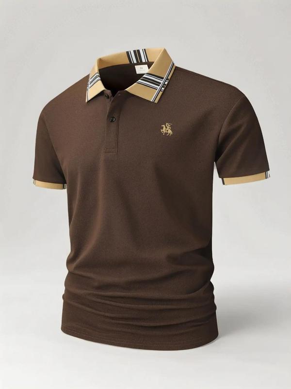 Luxury Brand Designer Clothes Q8100 Aliexpress Style Polo Shirts Dropshipping New Men's Polo