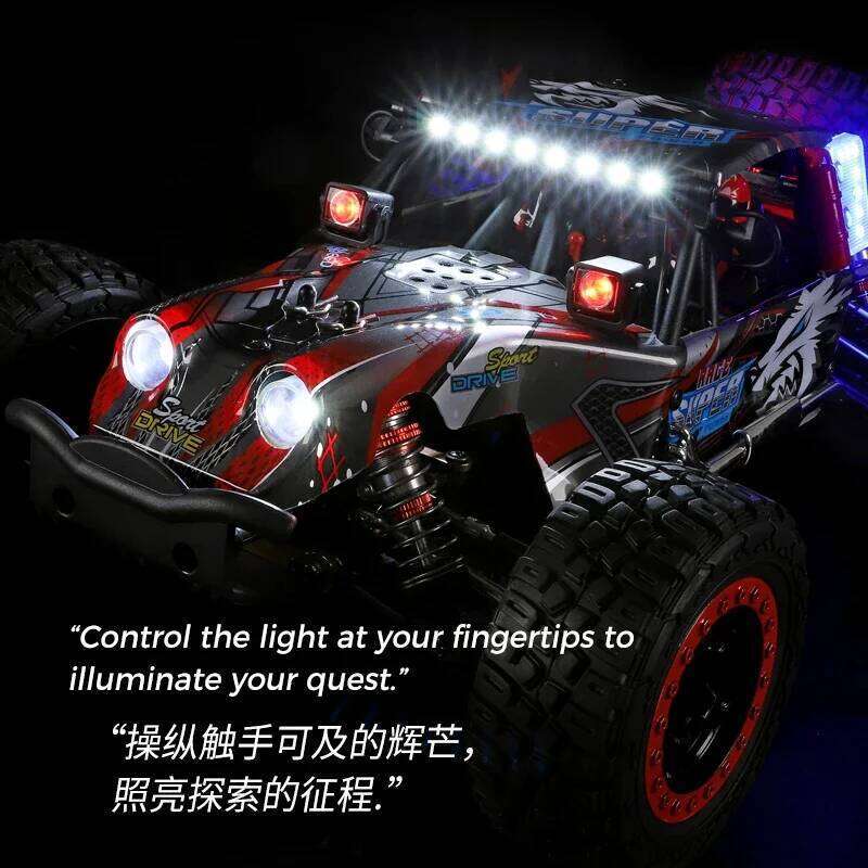 WLtoys 1/12 Brushless Crawler 124028 4WD RC 60KM/H Electric High Speed Remote Control Off-road Car Model Toys for Adults C260306