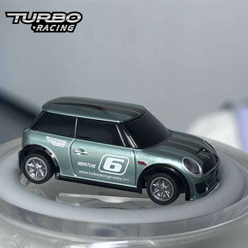 Turbo Racing 1/76 C10 MINI 2.4GHz Full Scale RC Professional Electric Remote Control Toys RTR For Kids and Adults C260306