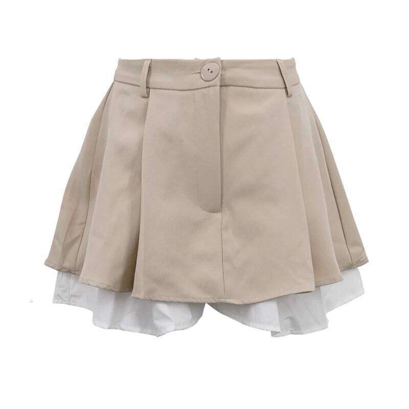 Trendix High Waist Patchwork For Women 2026 New Fashion Casual Pleated Mini Skirt Party Sexy Hot Girls Slim Short Skirts XJ260309