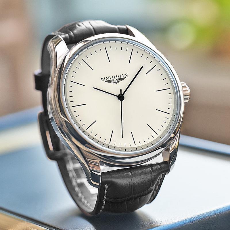 Wristwatches Luxury Quartz Movement Watch Men's Automatic Waterproof High-end Casual Simple Handsome Fashion Birthday