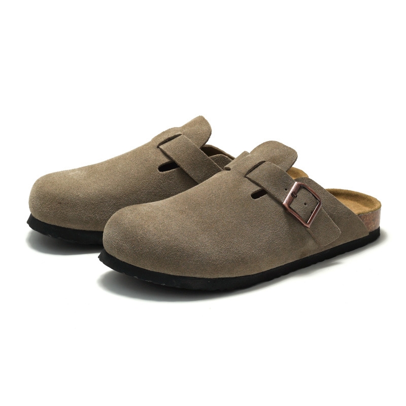 ORFISOCK 2026 New Summer Classic Designer Flat Slippers Leather High Quality Breathable Outdoor Beach Shoes Sandals for Men and Women