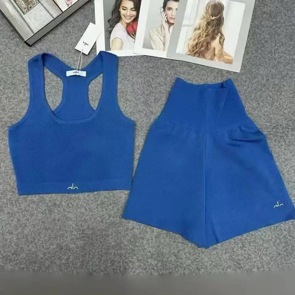 yoga sets women clothes tracksuits designer suit summer shorts two-piece set Training workout bras sportswear designer bikini gym sets