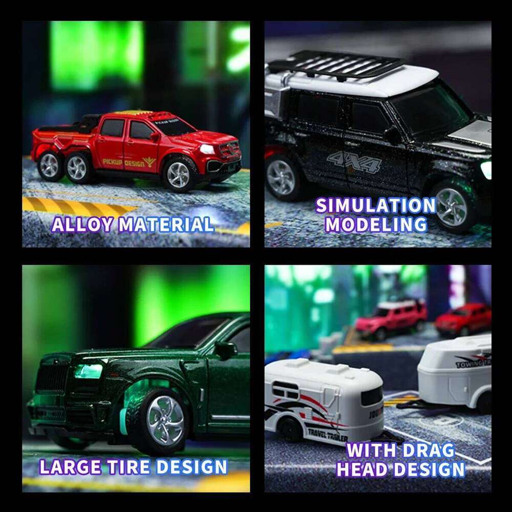 New RC MINI Alloy 1/64 Remote Control Car Convenient to Carry 60 Minutes of Work Time Children's Gifts Electronic Toys C260306