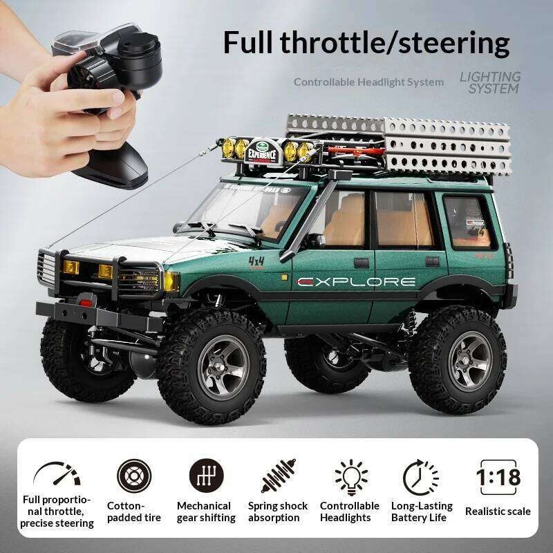 New 1:18 LR1801 Professional Rc Remote Control Car, Off-Road Climbing Four-Wheel Drive Dual-Speed Toy Car Model Boy'S Gift C260306