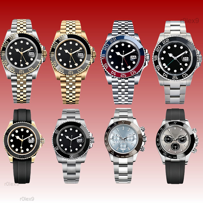 Clean Factory Luxury Watches Men Designer Watches Cal.3235 Automatic Movement Watches 904L Stainless Steel 100m Waterproof Luminous Ceramic Bezel Sapphire Glass