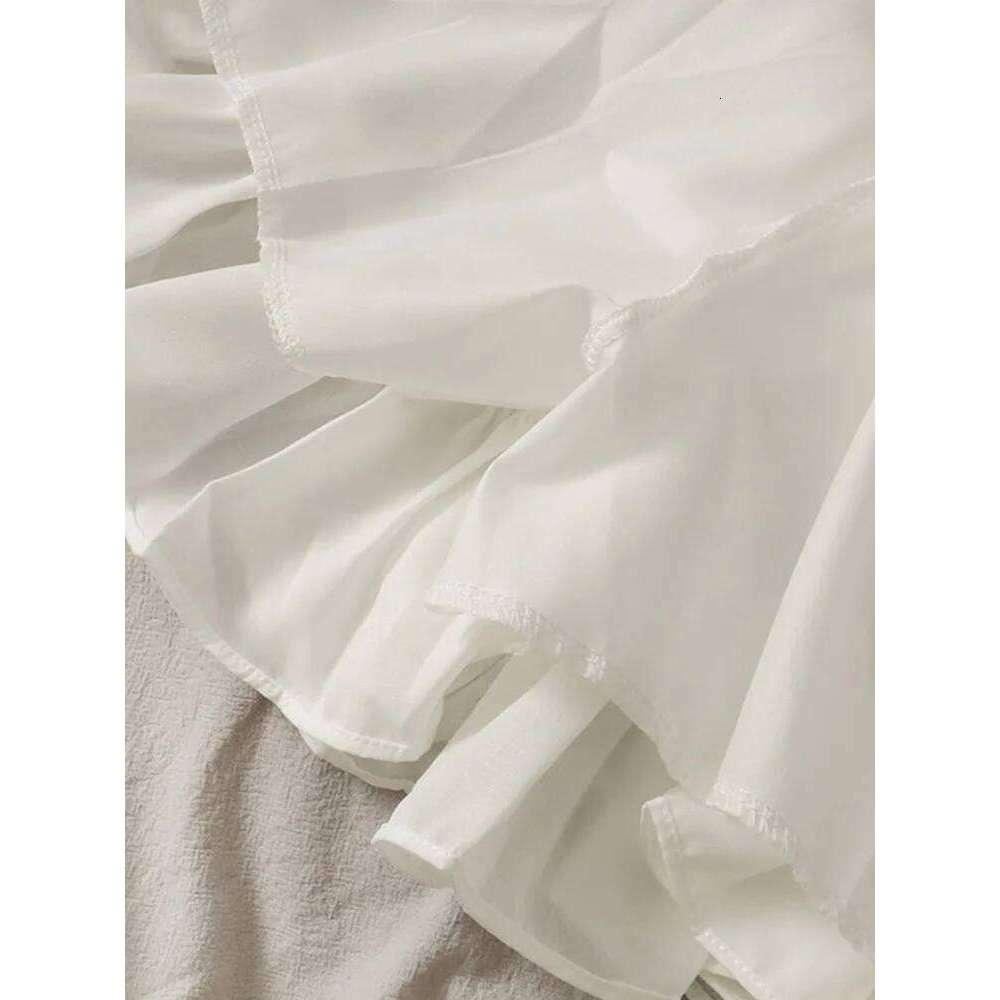 Women's High Waist Pleated Mini Skirt, Korean Fashion, Casual, Short, Black, White, A Line, Sexy, Alt Clothes, Female, Summer XJ260309