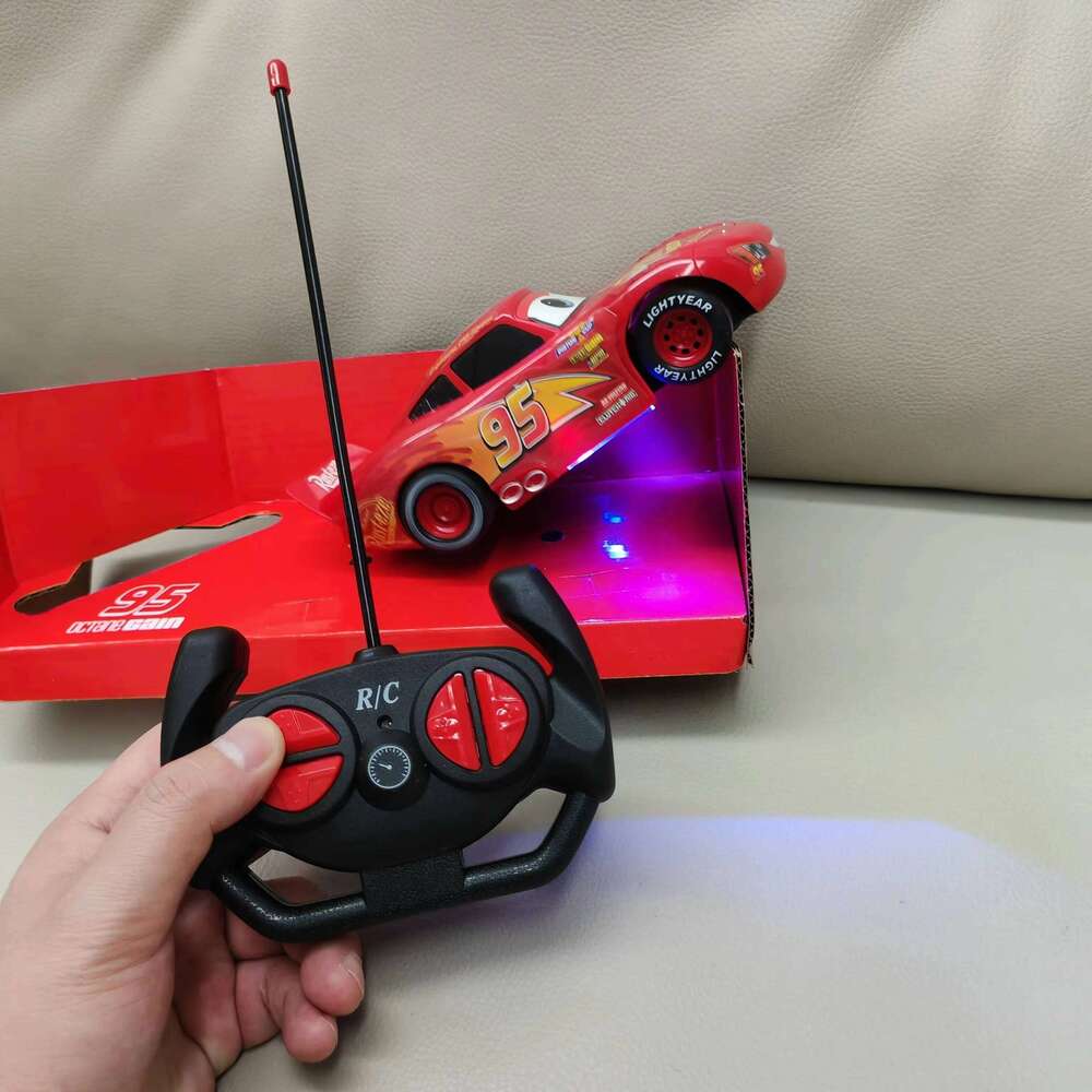Pixar Cars 3 Electric Toy Lightning Mcqueen Four Channel Remote Control Car Model Toys Children Gift C260306