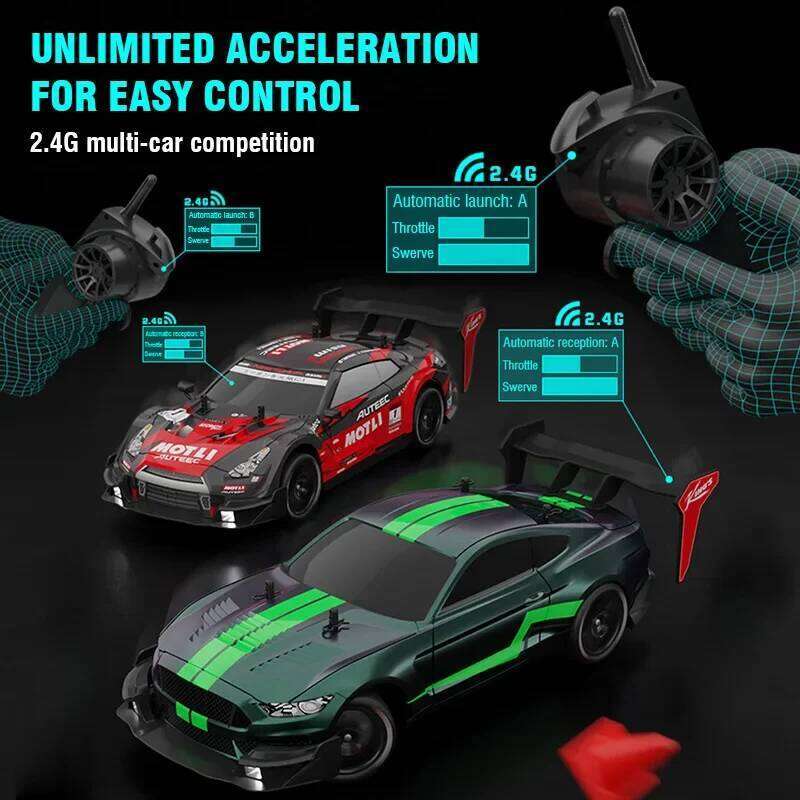 1/14 Large Remote Control Drift Car 2.4G 50km/h High Speed Electric RC Racing Supercar Toys for Boys Children's Birthday Gift C260306