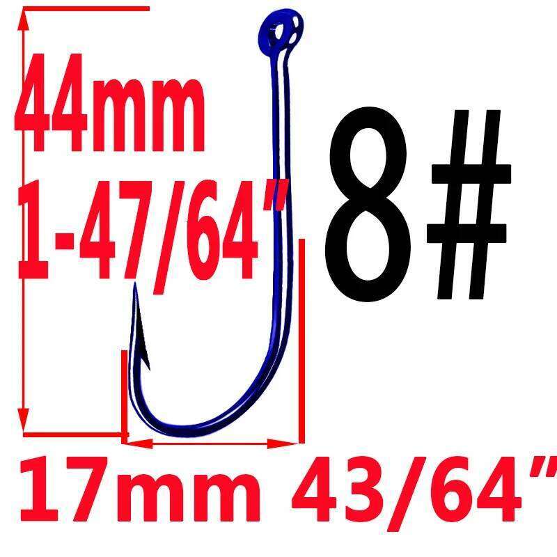50pcs Hooks Fishing Tackle Durable Fishhooks Carp Barbed Hook Ocean River Lake Bait Lure Fish Tool S260305