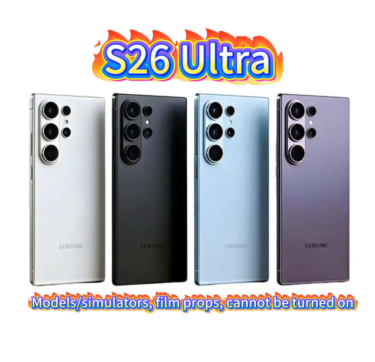 Samsung Galaxy S26 Ultra model simulator, designed specifically for counter display purposes.