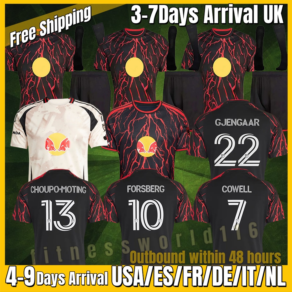 25 26 New York Red Cow club soccer jerseys 2025 2026 football jersey football shirts EILE home away top thailand quality uniform adult men Kids kit United States S-4XL