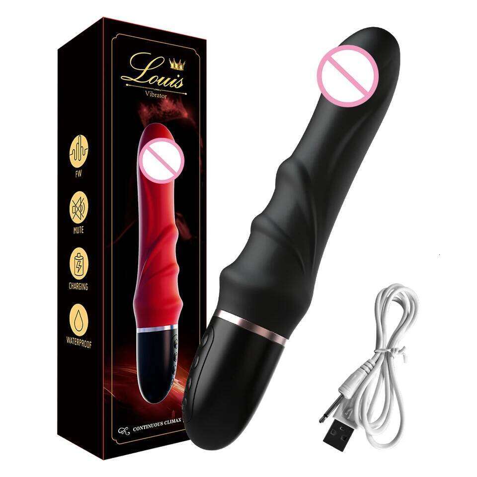 Big Dildo Vibrator Women 10 Modes G-spot Clitoral Stimulator Powerful Vaginal Massager Female Masturbator Sex Toy for Aldult 26H0309