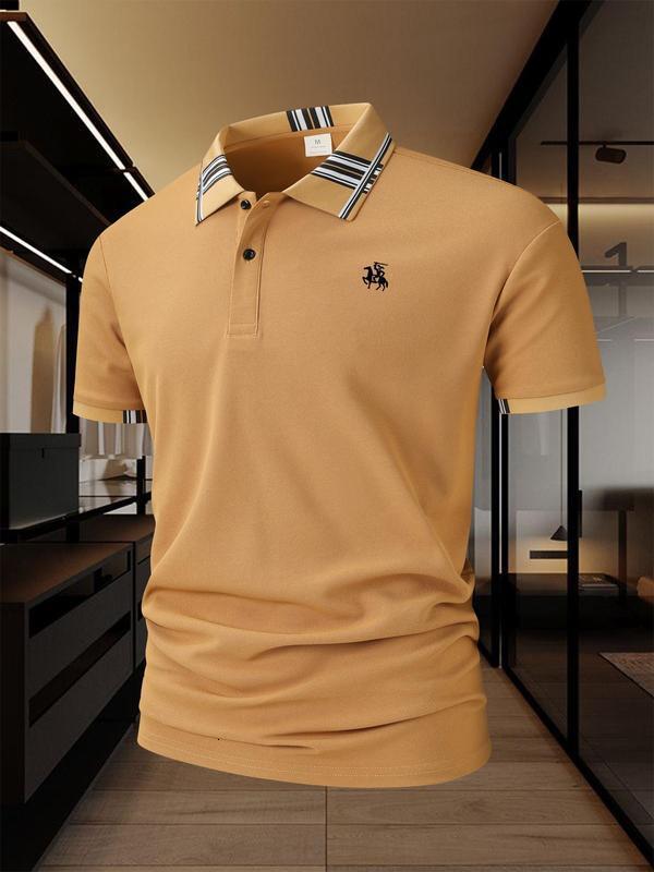 Luxury Brand Designer Clothes Q8100 Aliexpress Style Polo Shirts Dropshipping New Men's Polo
