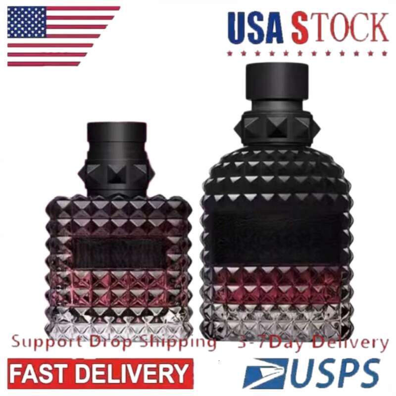 Ivory Born in Roma intense Perfume Coral Fantasy The Gold Men Women fragrance Cologne 100ml Eau De Parfum Long Lasting Floral Spray US stock 3-7day Delivery