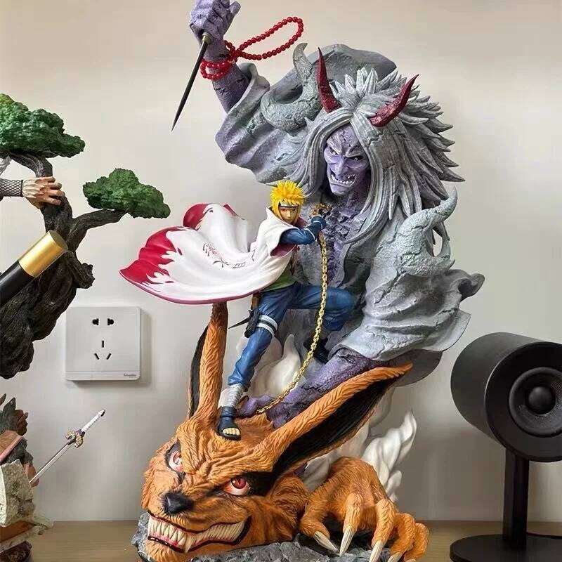 Anime Namikaze Action Figure Naruto Statue Pvc Collectible Model Doll Toys Gift C260309 - view 4