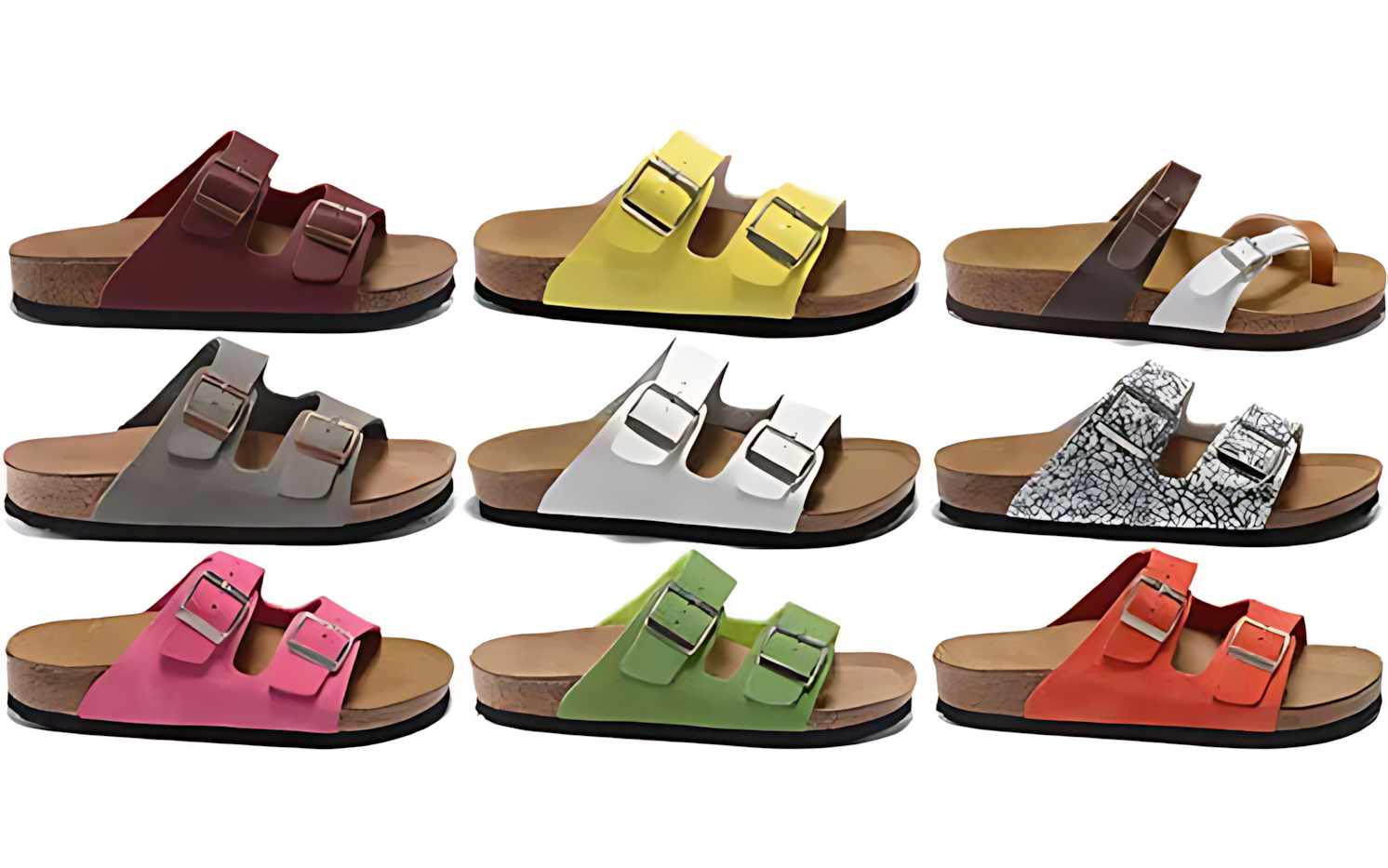 Top with box Designer Clogs Sndls Clog Slippers Cork Flt High Qulity Fshion Summer Genuine Lether Slide Fvourite Bech Csul Shoes Women Men Size 35-46