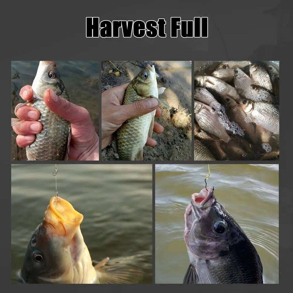 12Pcs/Pack Creative High Carbon Steel Automatic Flip Fishhook Sharp Barbed With Eye Hook Anti Slip Fishing Tackle S260305