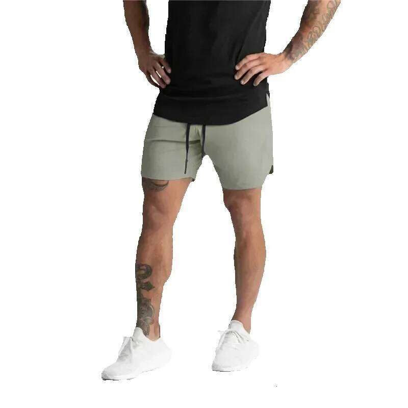 Quick Dry Running Shorts Breathable Sportswear With Multi Pocket Gym Sessions Home Casual Men's Clothing - view 1
