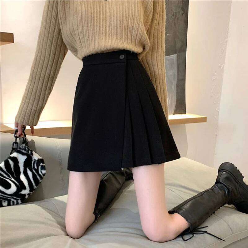 S-5XL A-line Skirts Women Irregular High Waist Summer Slim Fashion Cute Streetwear Students Ulzzzang Elegant Hot Sweet Casual XJ260309