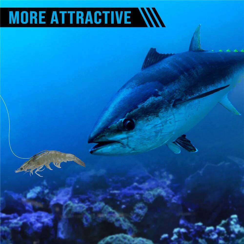 10pcs Fishing Hook Double Hooks Live Bait Holder Shrimp Walker Fishhooks for Bass Groupers Catfish S260305