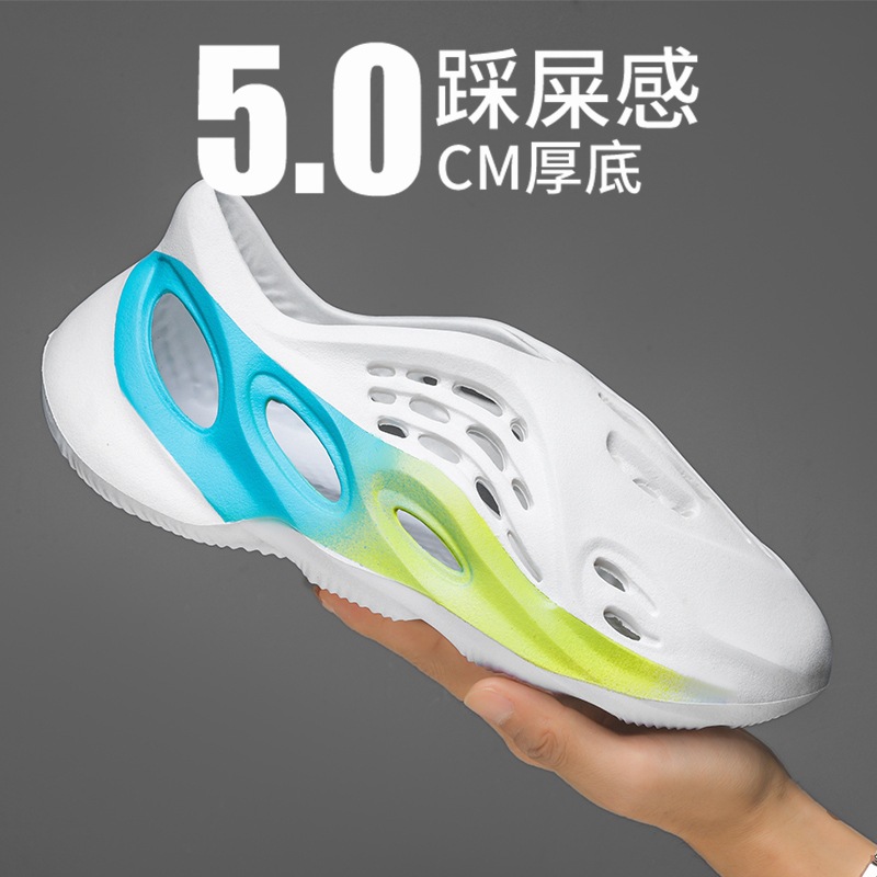 Free shipping 2026 Summer Hot Trendy Fashion Men's Designer Sandals Solid Color Splicing Leisure Outdoor Sports Couple Beach Shoes