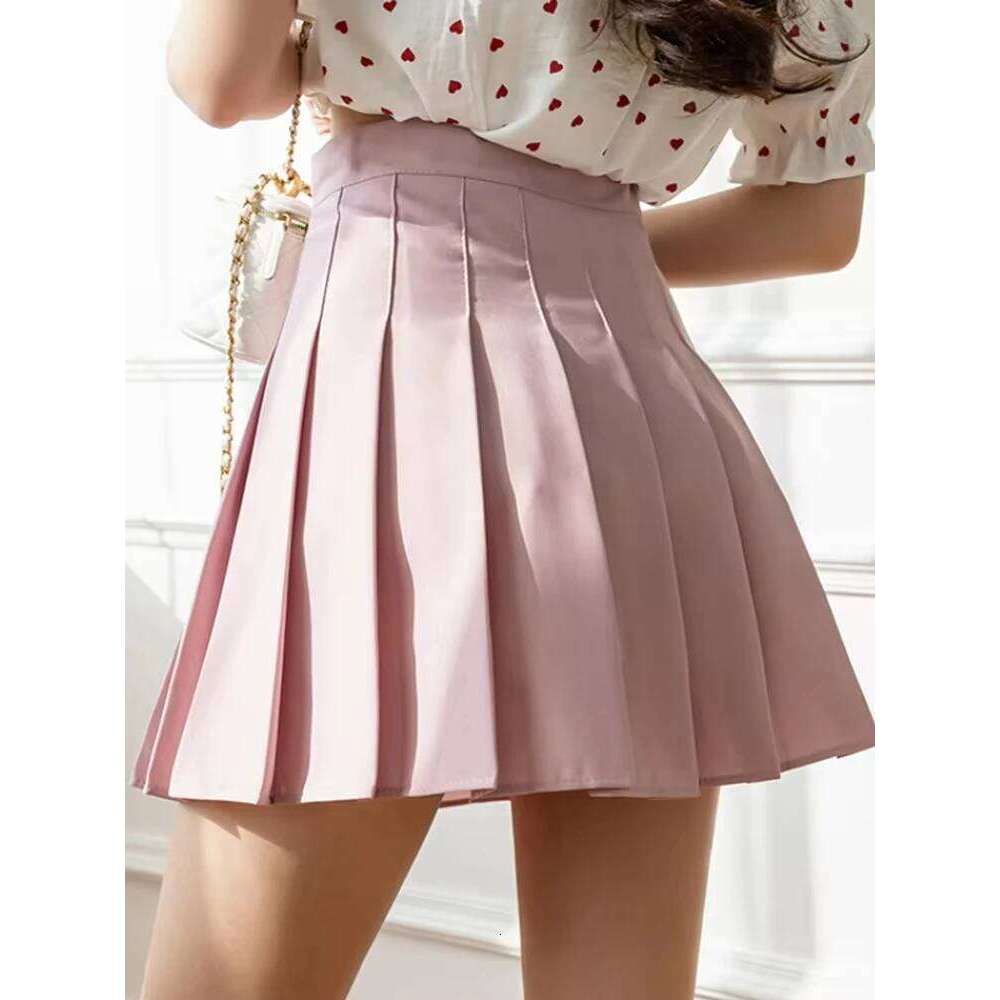 Short sexy pleated summer high waisted zipper girl dancing JK mini skirt black fashion student date queue vacation XJ260309