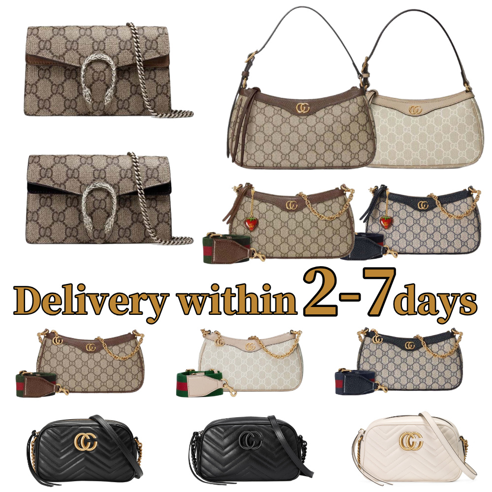 Designer bag Shoulder bag Crossbody bag Large Capacity Camera bag Hig Quality Ophidia Shoulder bag Classic Black Small Square bag Advanced Womens Wallet 10A Handbag