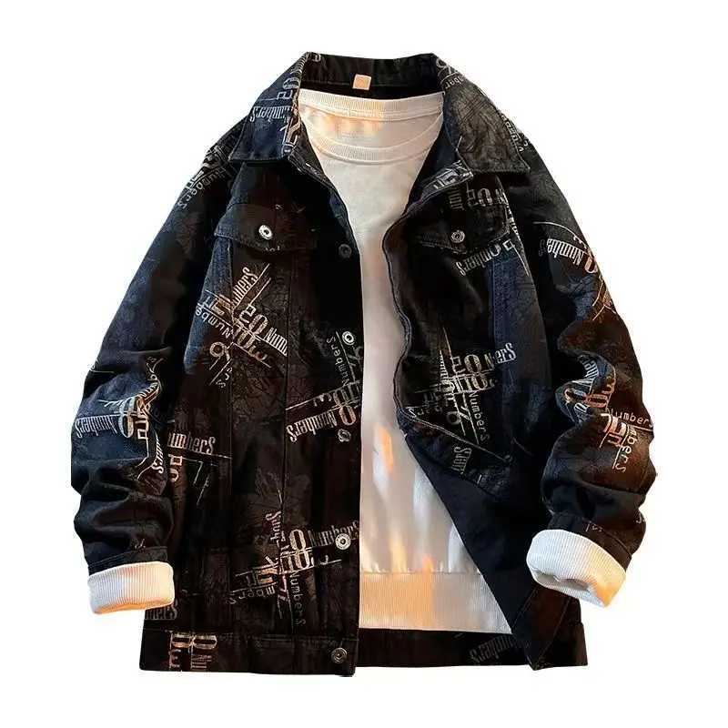 2026 spring new style coat men fashion Jean JaCKets men Outerwear Denim Coatsautumn mens Denim JaCKet male size M-4XL M260309
