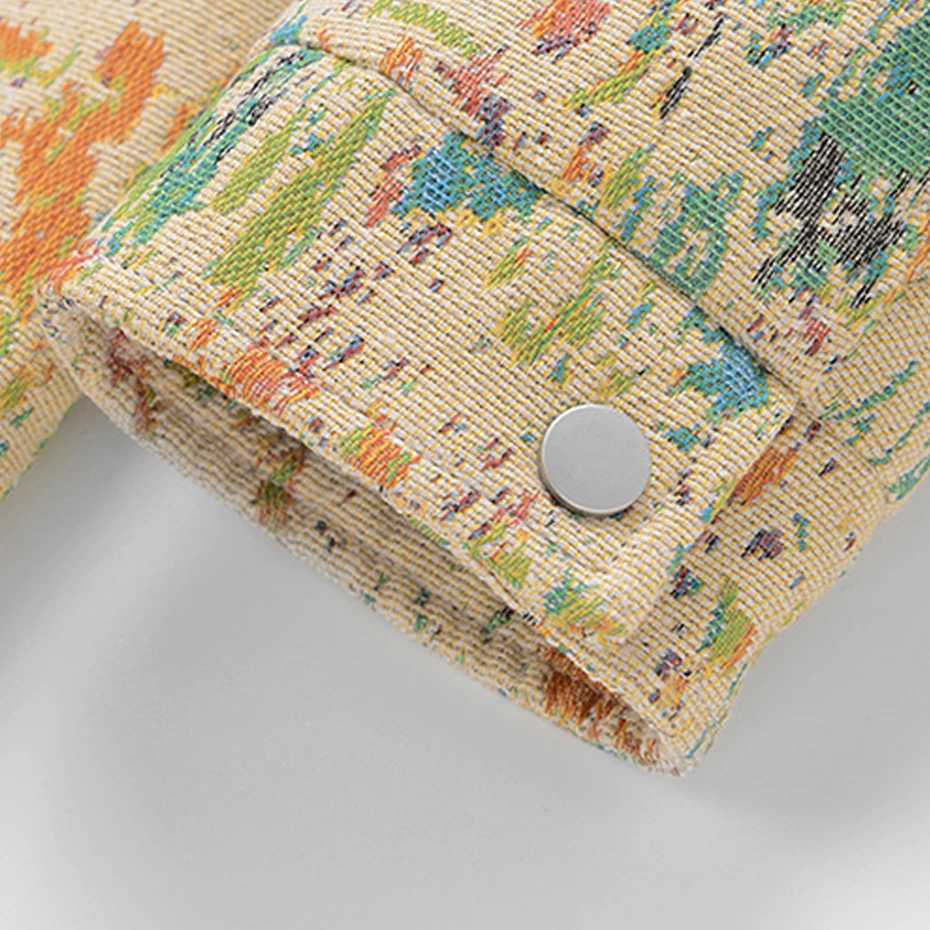 Spring Autumn Color Knitted Jacket Men Fashion Casual Button Jacket Male M260309